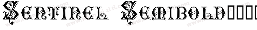 Sentinel Semibold字体转换